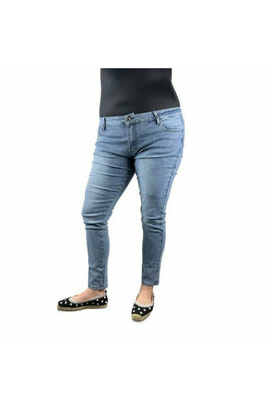 L&B Mid Rise Megan Skinny Jeans | Curvy